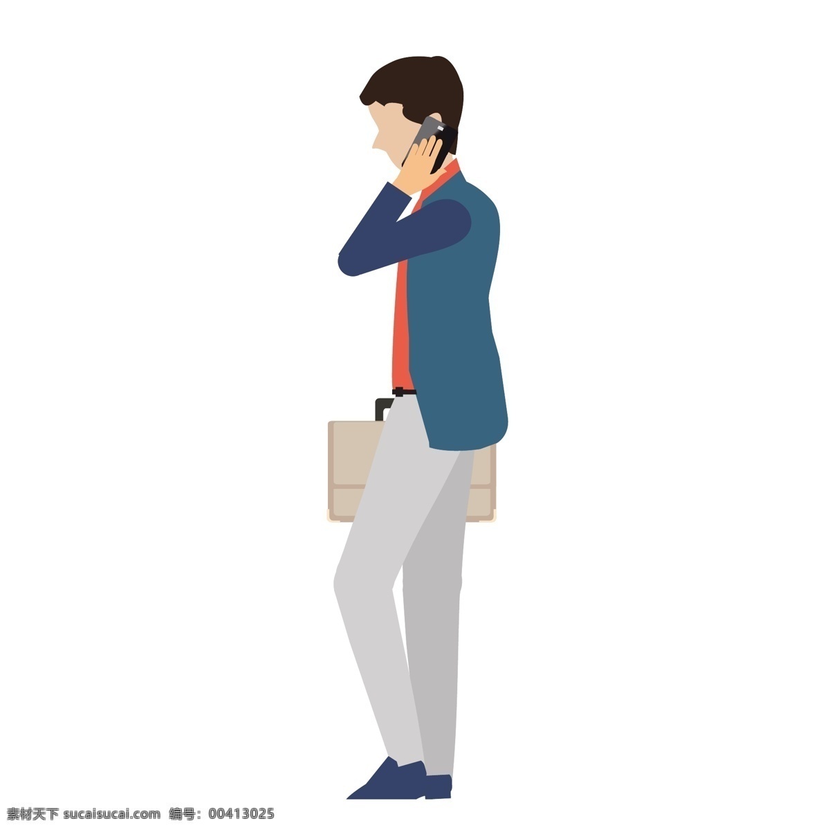 商務(wù) 男人 打電話 矢量 卡通 卡通男人 商務(wù)人士 商務(wù)男人 卡通商務(wù)男人 辦公 辦公男人 男人辦公
