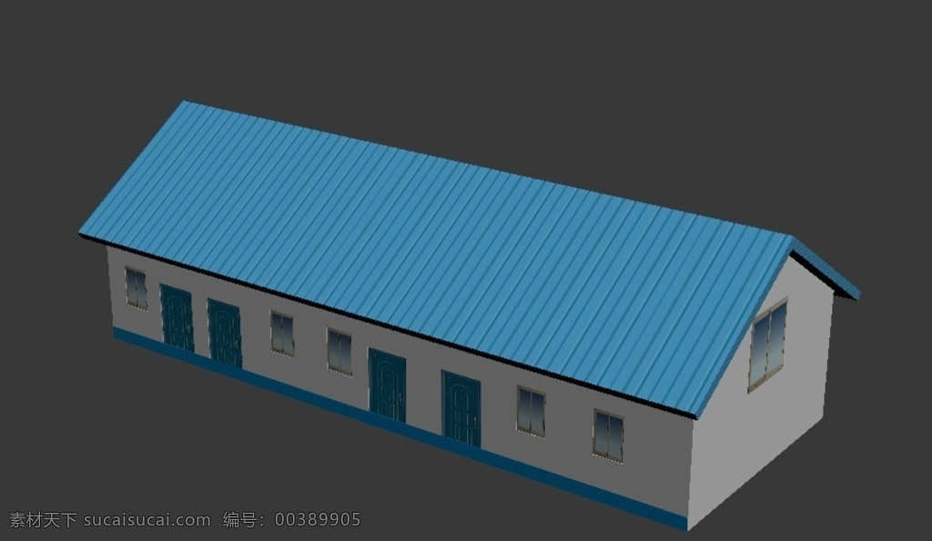 工地 廁所 浴室 模型 板房 3d設計 展示模型 max