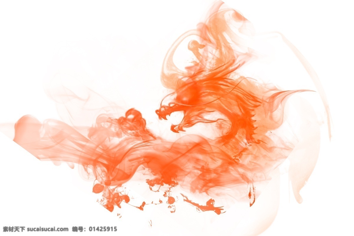 金龍 煙霧 紅色的龍 龍 金光 線條 閃光 炫光光 炫光 彩色 炫麗 魔幻 光線 分層