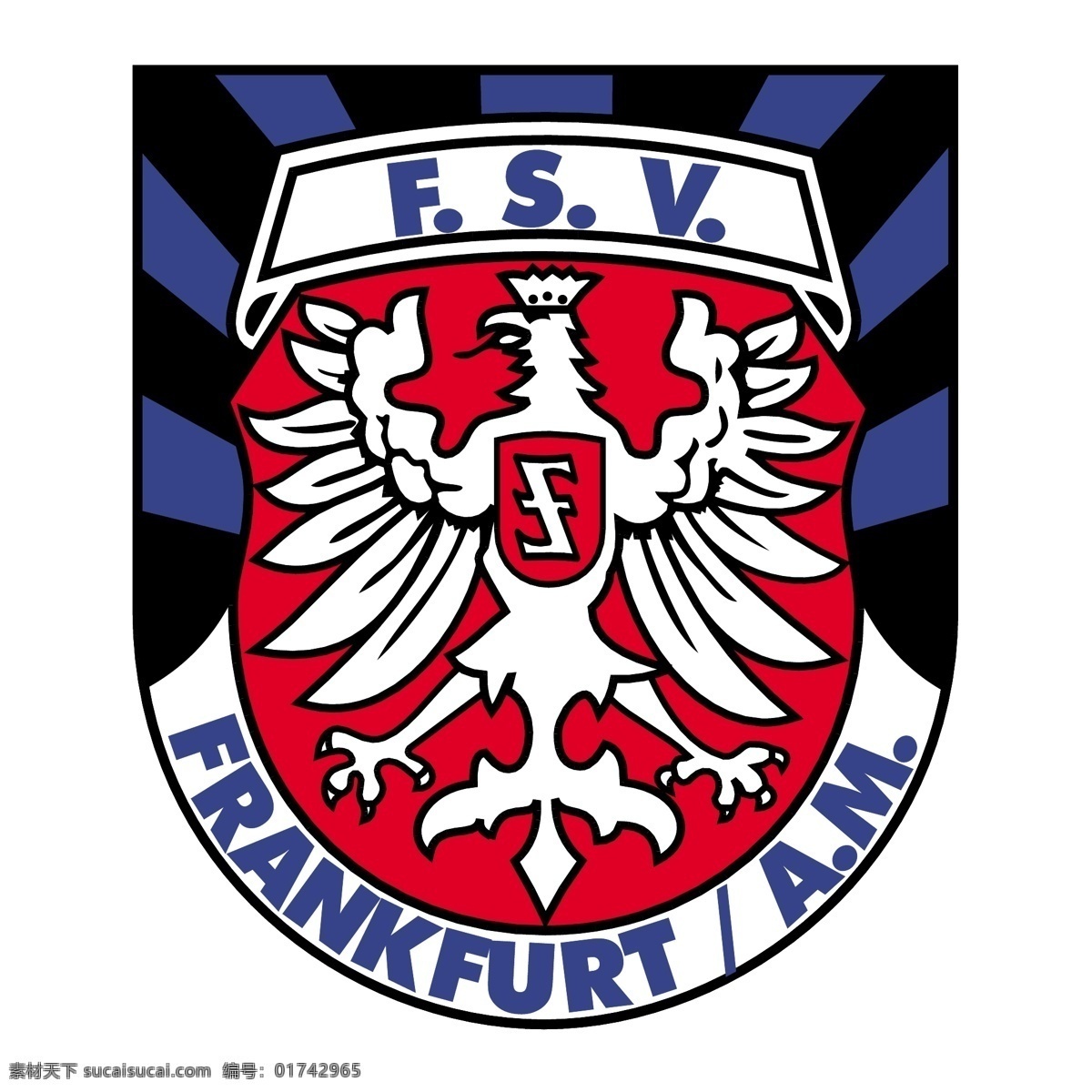 法兰克福 足球 俱乐部 免费 fsv 标识 psd源文件 logo设计