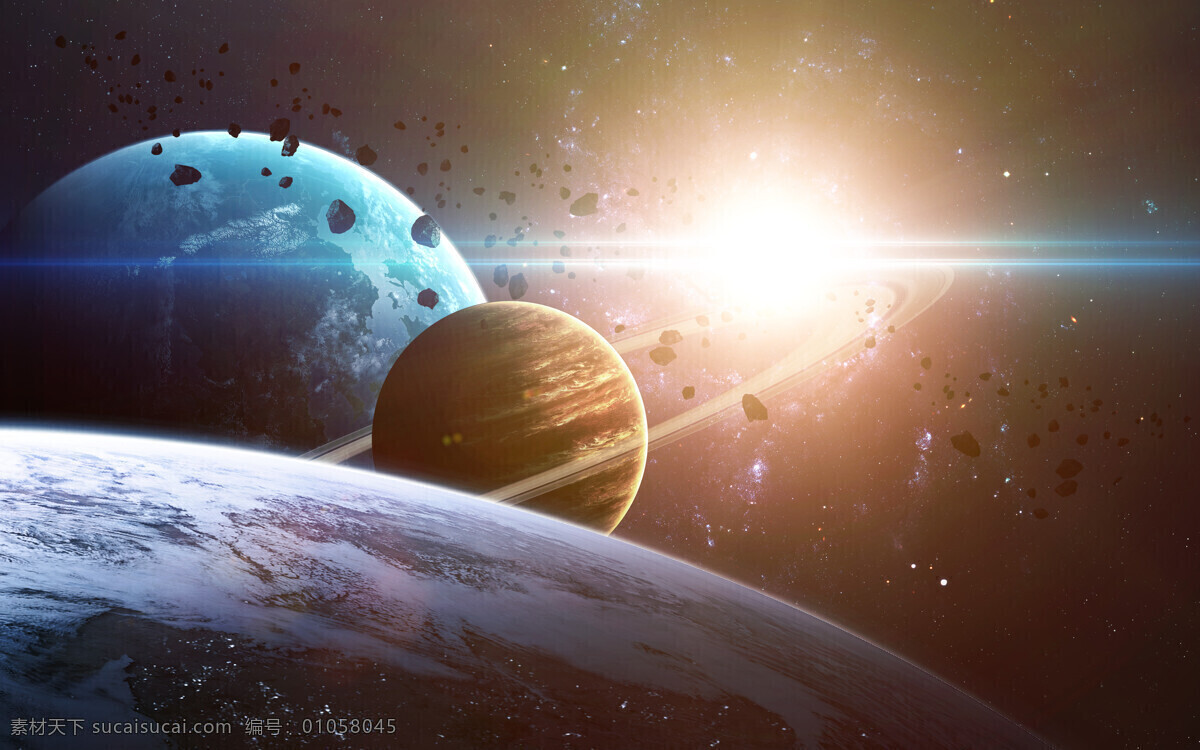 唯美 炫酷 3d 立體 星球 宇宙 星系 太空 廣袤宇宙 3d設(shè)計(jì)