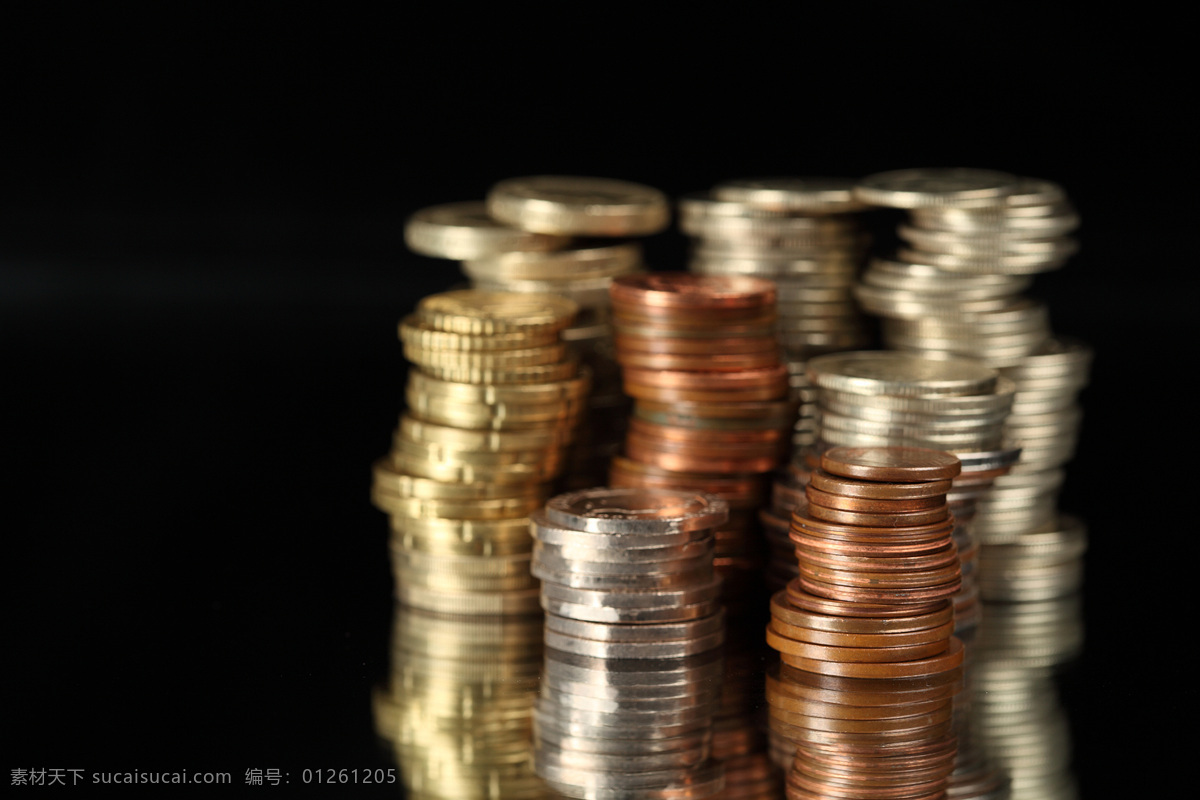 堆 金币 铜币 硬币 黄金 金钱 金融货币 金融财经 商务金融