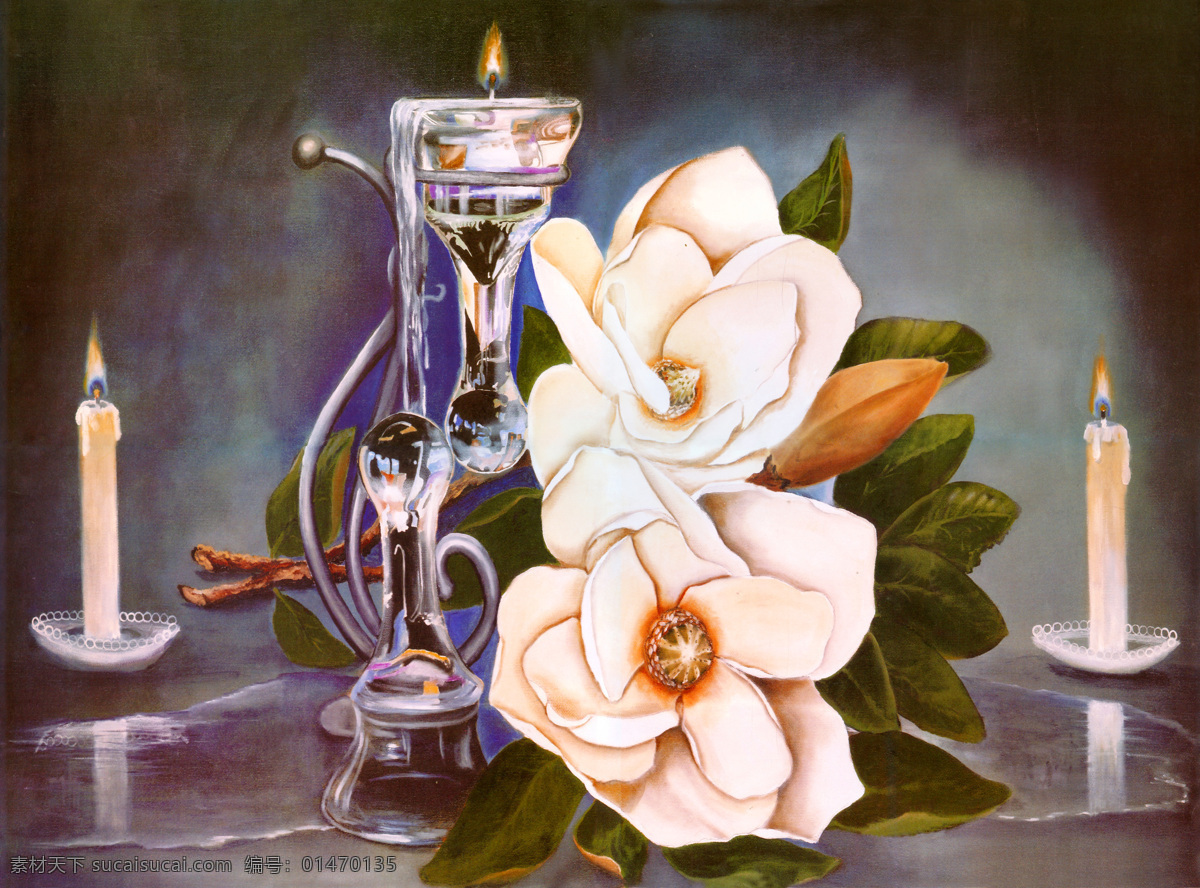 蠟燭 梔子花 油畫(huà) 鮮花油畫(huà) 花朵 花卉油畫(huà) 靜物油畫(huà)寫(xiě)生 油畫(huà)藝術(shù) 繪畫(huà)藝術(shù) 裝飾畫(huà) 書(shū)畫(huà)文字 文化藝術(shù)