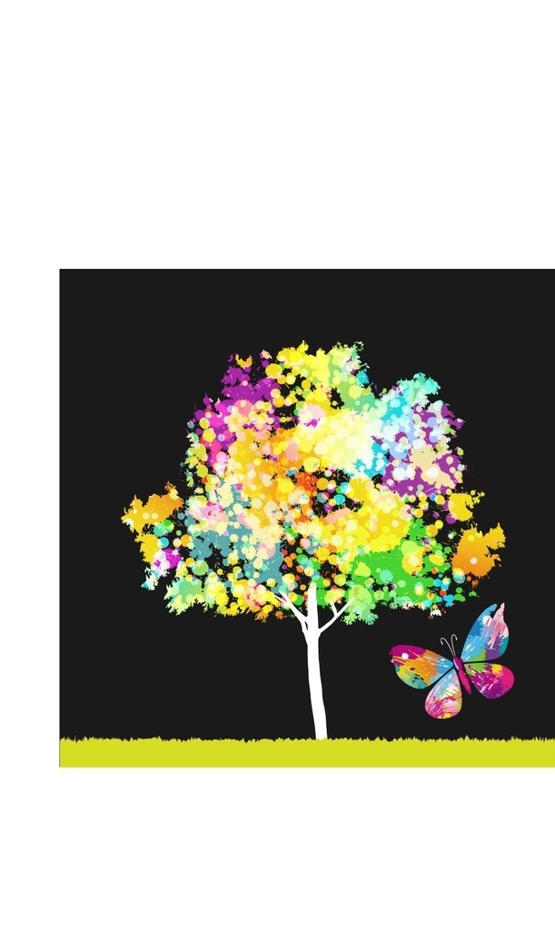 矢量大樹 蝴蝶 涂鴉 匹印花 紡織品圖案 花型 面料設計 抽象花 里料花紋 花紋 花兒 歐美時尚花朵 印花 服裝印花 素材花 設計花 數(shù)碼花朵 背景花 亂花 矢量圖 矢量花型 底紋邊框 花邊花紋