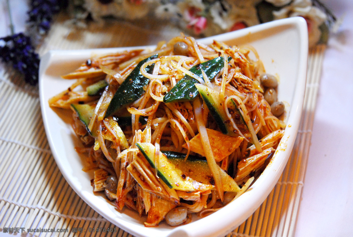 拌花菜 拌 花菜 涼菜 拌菜 東北菜 傳統(tǒng)美食 餐飲美食
