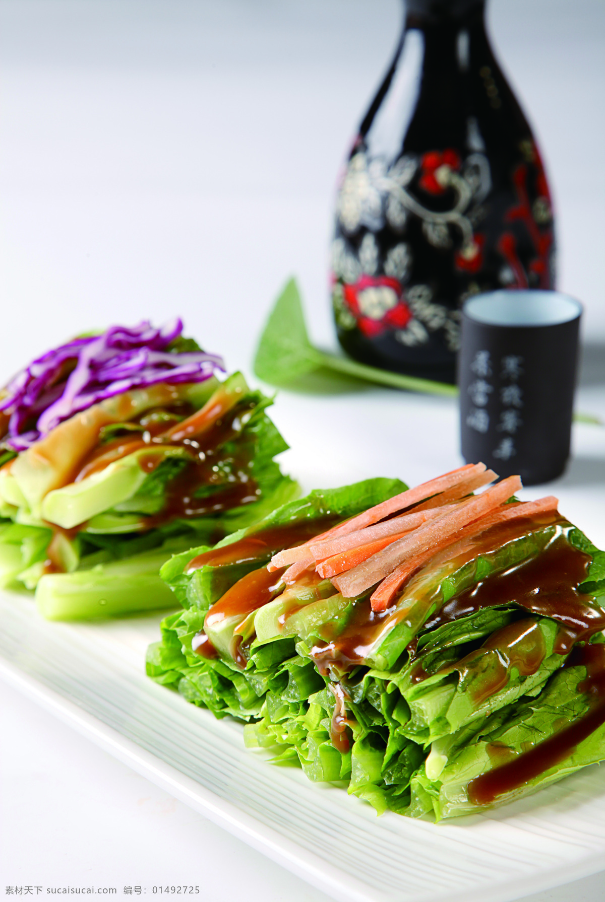 麻醬油麥菜 油麥菜 麻醬 青菜 傳統(tǒng)美食 餐飲美食 高清菜譜用圖
