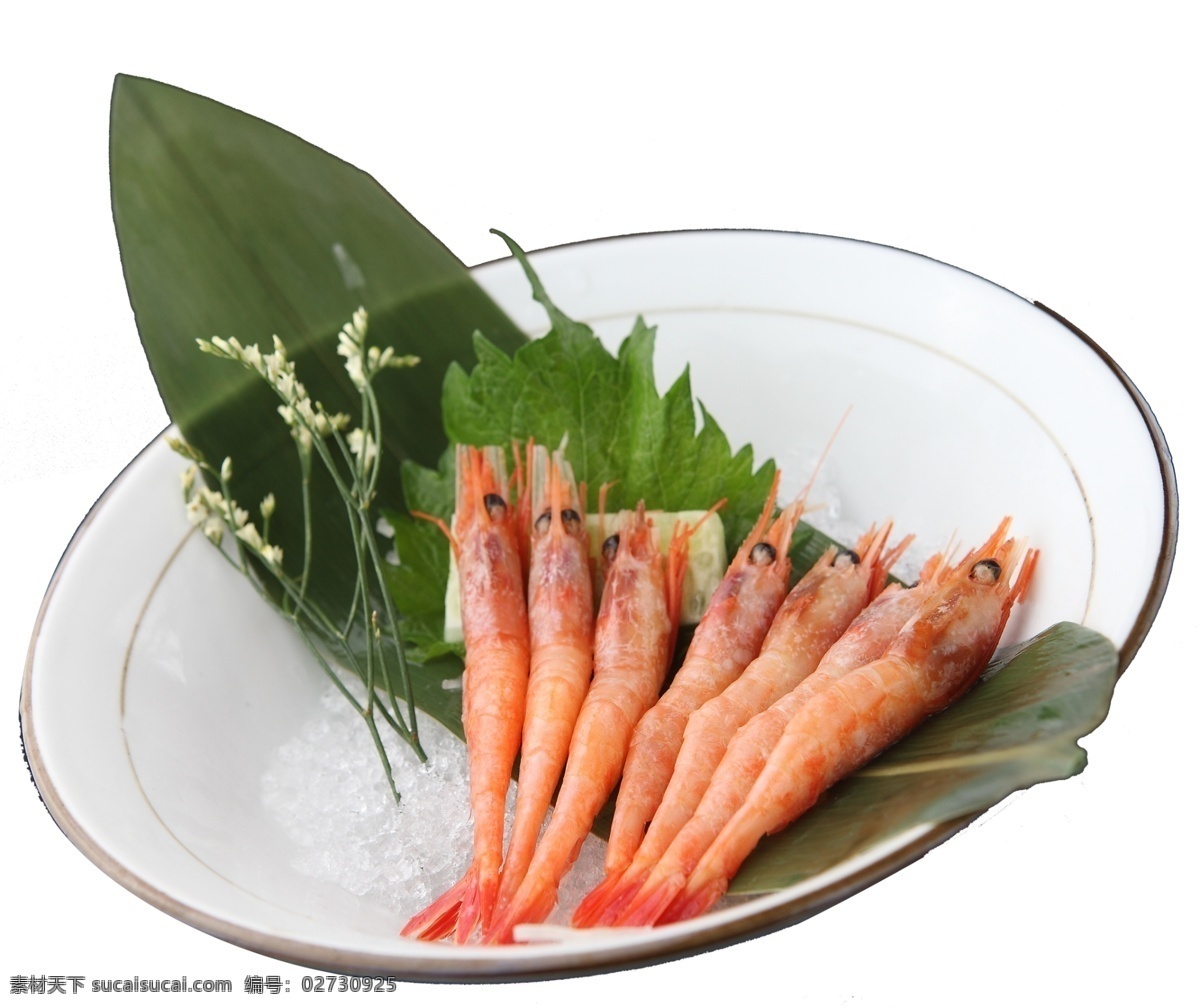甜虾刺身 甜虾 刺身 日本料理 日式刺身 海鲜甜虾 日本料理摄影 餐饮美食
