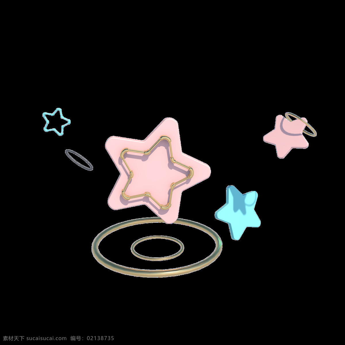 星型 裝飾 金屬 圓圈 星型裝飾 彩色 彩色裝飾 金屬圓圈 金色 金色裝飾物 圓環(huán)