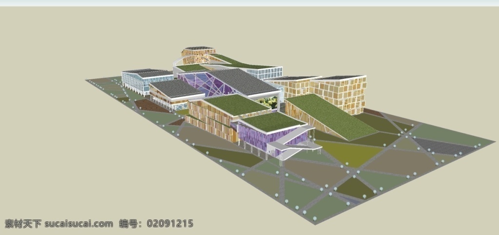 建筑模型 skp 3d模型 模型下載 建材模型 建材素材 skp下載