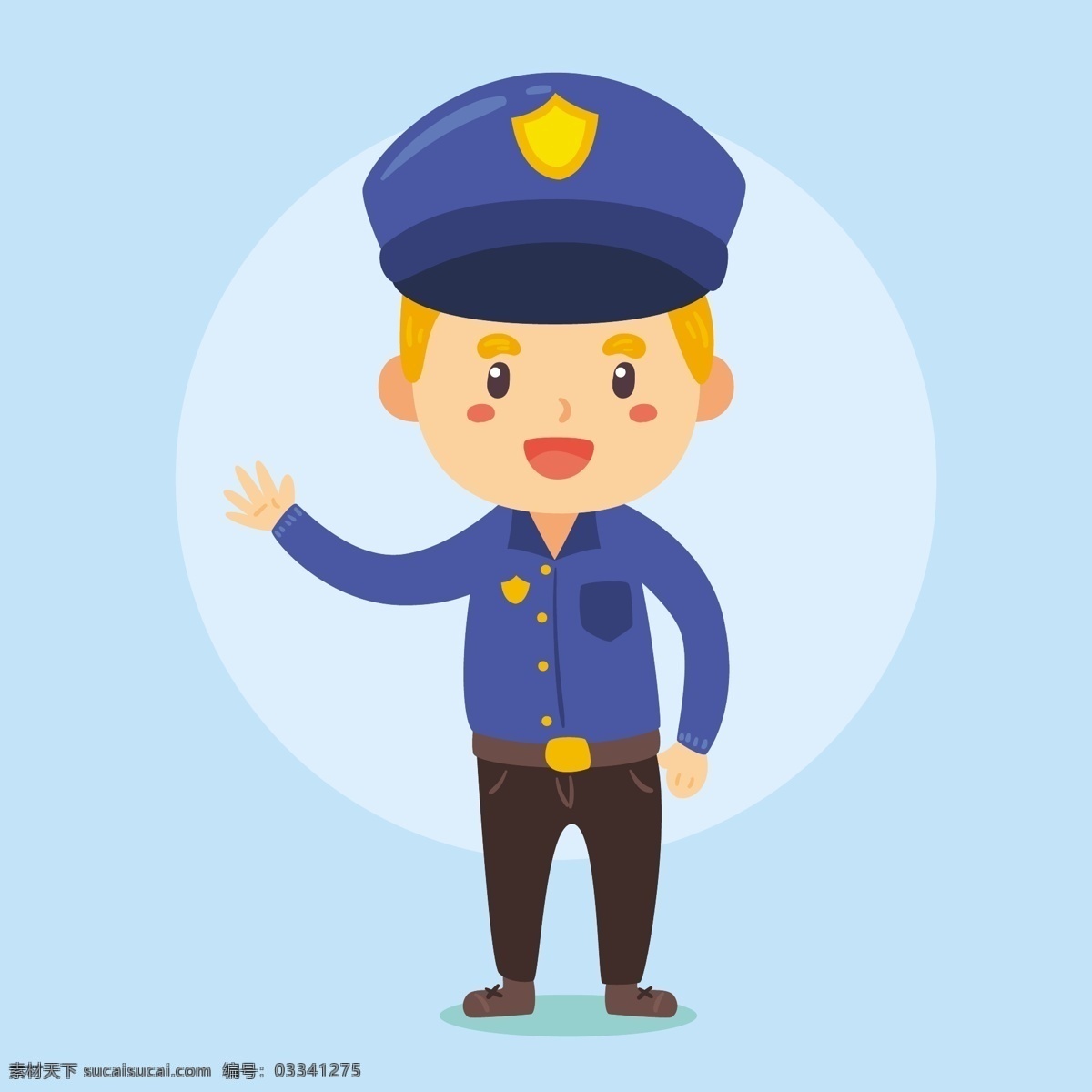 卡通警察 警衛(wèi) 協(xié)警 交管 卡通 防爆警察 警車 保衛(wèi) 安全 安全員 矢量人物 卡通設(shè)計(jì)