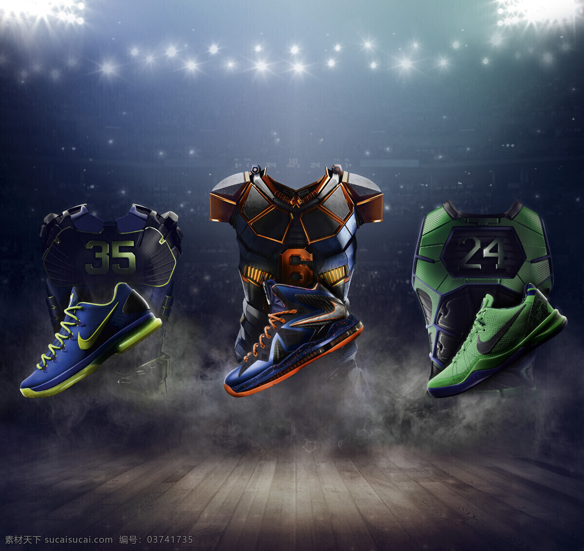 耐克篮球鞋 耐克 耐克运动鞋 nike 运动 健身 动感 鞋子设计 服饰 篮球鞋