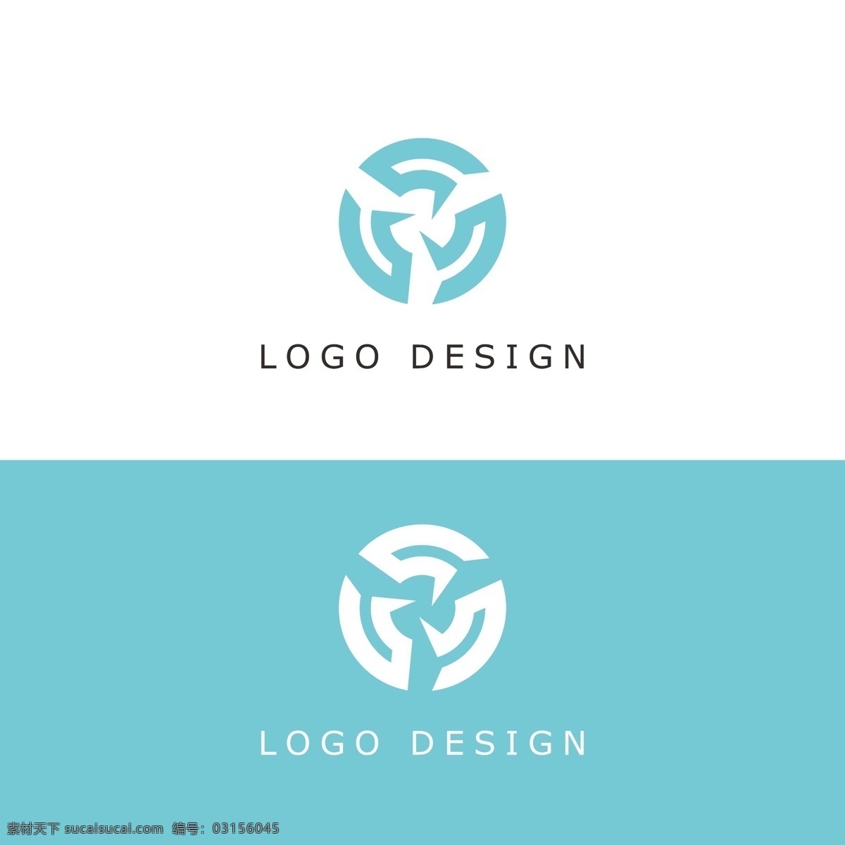 企业 商标 logo 简约 大气 圆形 字母 s