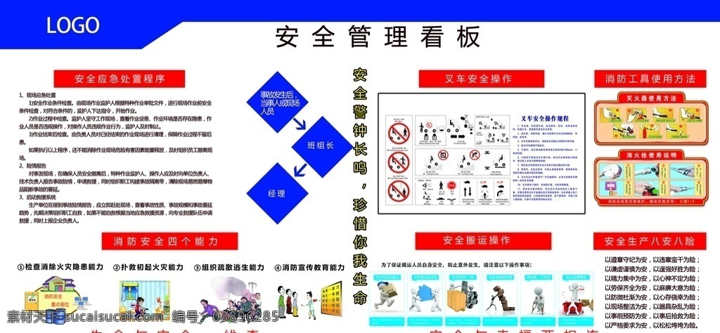 工地 知識 安全 社會 公益 宣傳 工地知識 展板模板