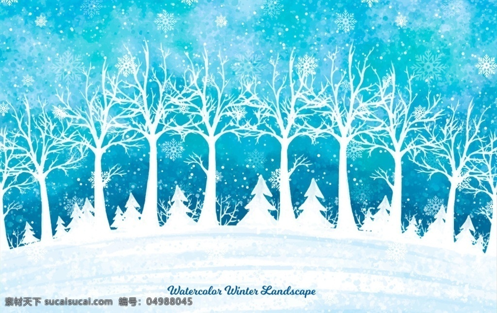 冬季雪景 冬季 圣誕節(jié) 雪景 童話世界 夢幻世界 冬樹 房屋 冰雪世界 冰雪 冬天雪景 樹枝雪景 冬季風(fēng)景 圣誕 圣誕雪景 新年大雪 雪鄉(xiāng) 冰雪插畫 水彩風(fēng)景 水彩 矢量插畫 自然景觀 自然風(fēng)光