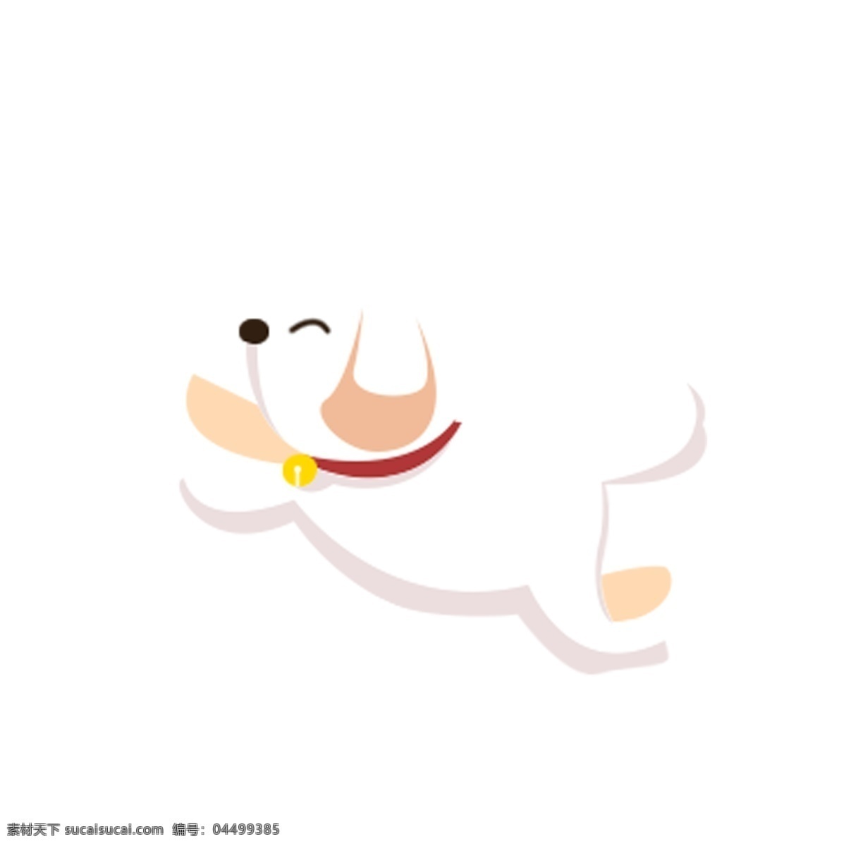 白色 小狗 免 抠 图 卡通宠物狗 卡通动物 动物插画 小狗狗 跳跃的小狗 宠物 狗 小动物 卡通 可爱 免抠图