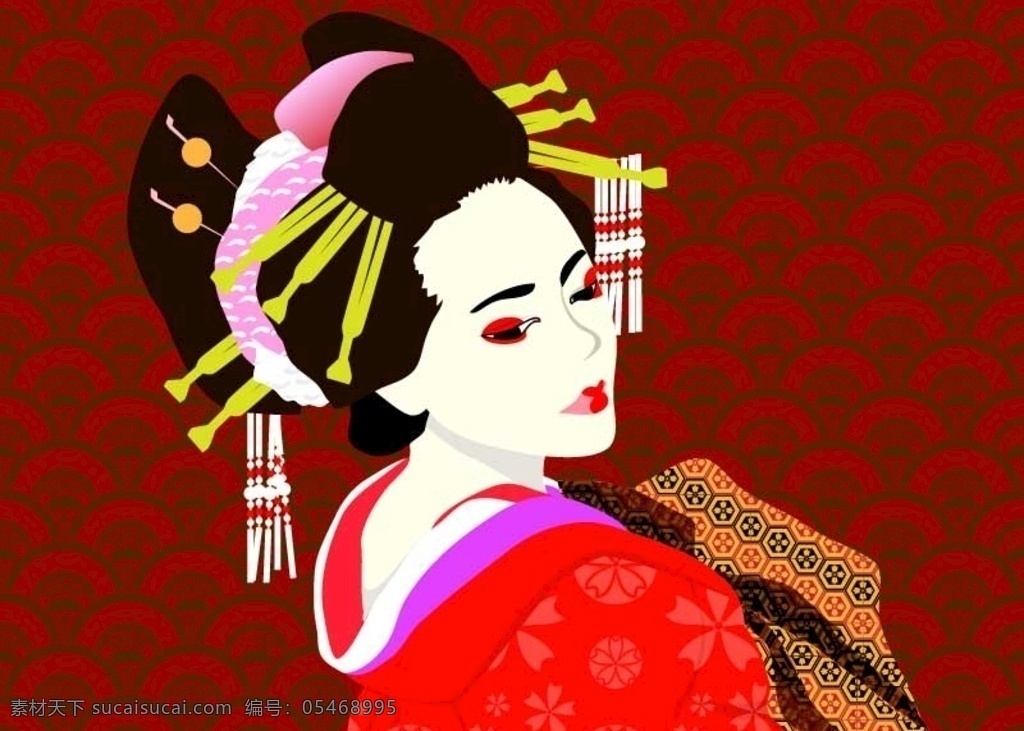 日本 艺妓 东京 京都 昭和 奈良 和风 文化艺术 传统文化
