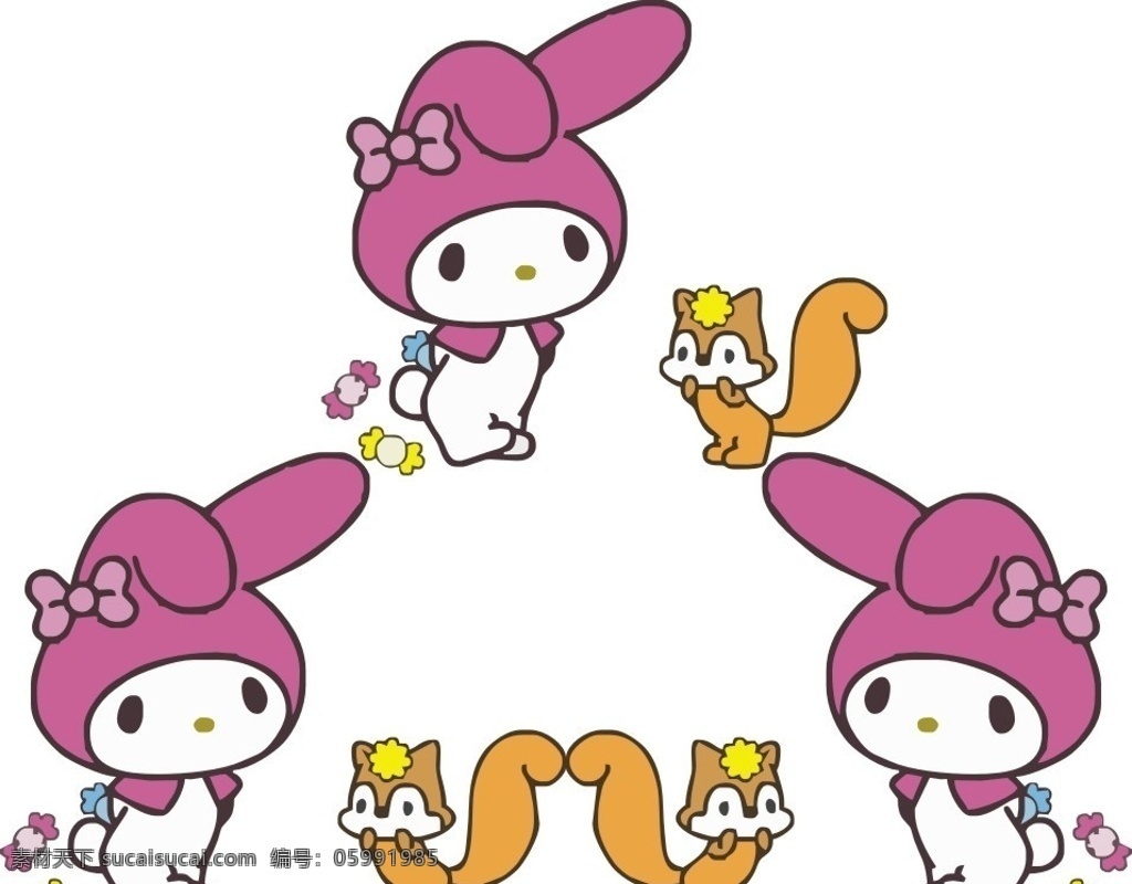 可愛 卡通小人物 矢量 矢量人物 兒童幼兒