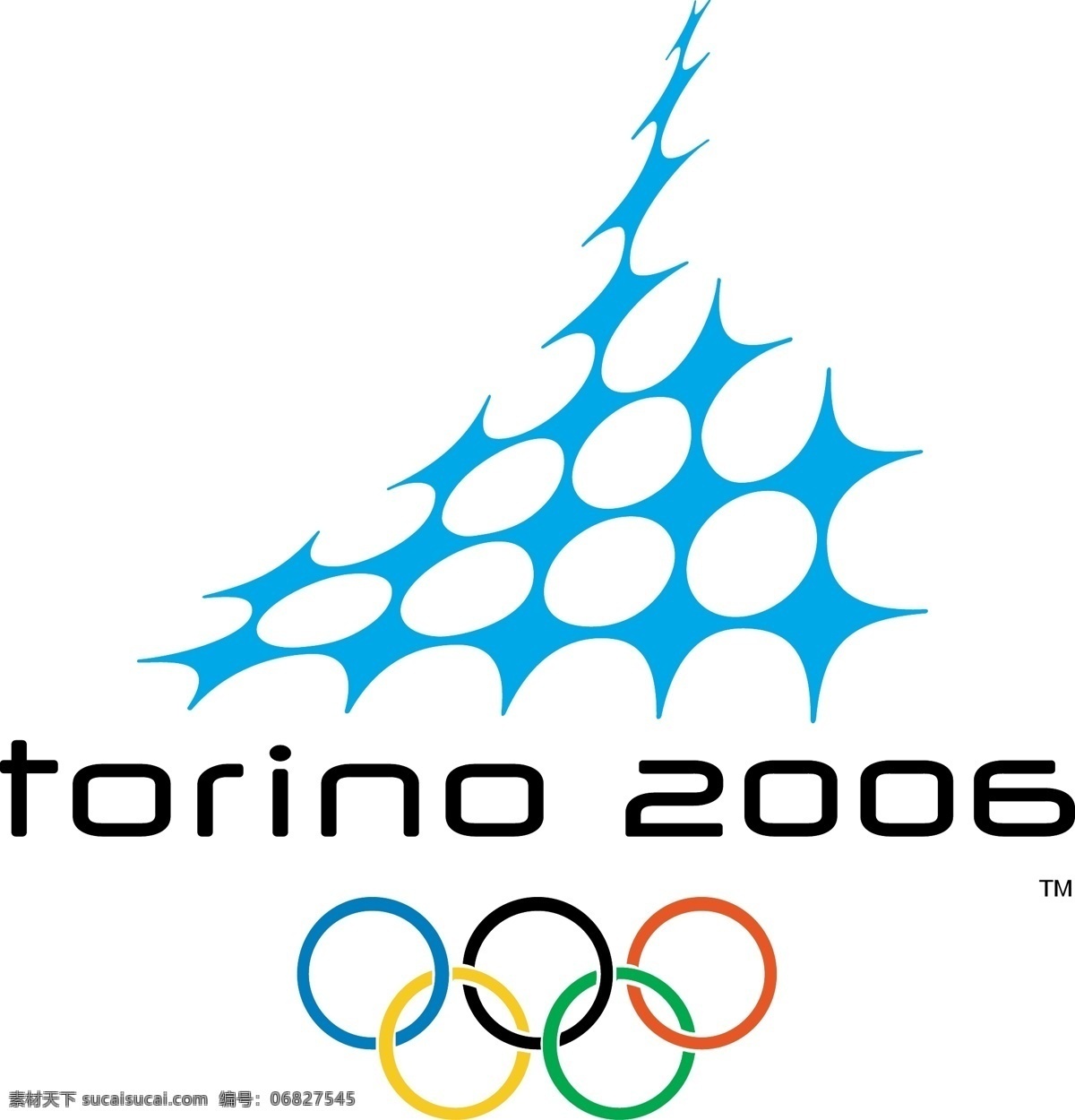 2006 xx 都灵 冬季 奥运会 免费 标志 psd源文件 logo设计