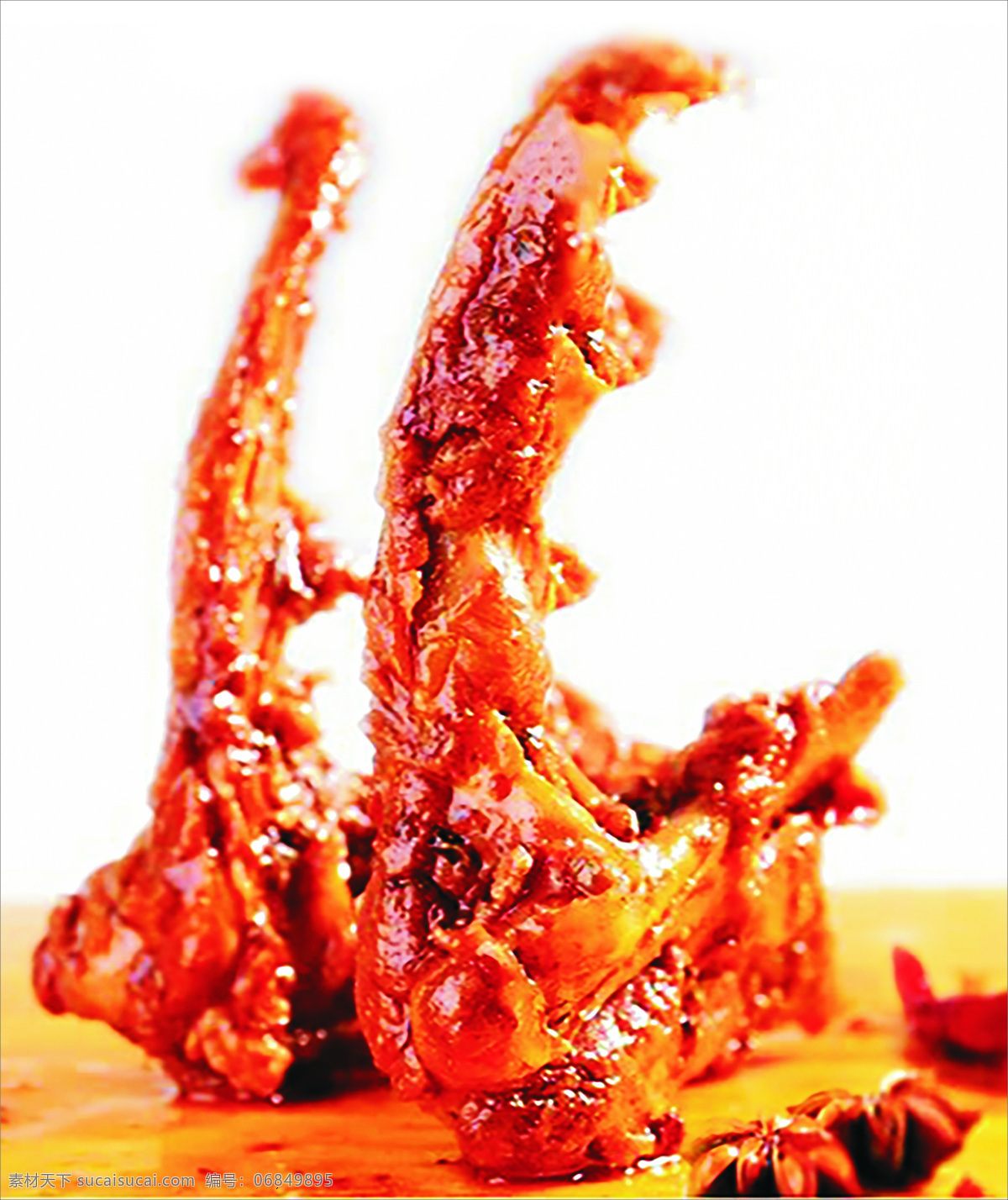 鹵鴨架 鹵鴨肉 鴨肉 鴨 家禽 鴨骨架 海報(bào) 餐飲美食 餐具廚具