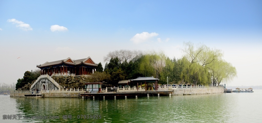 北京 颐和园 园林 湖景 水景 旅游摄影 国内旅游