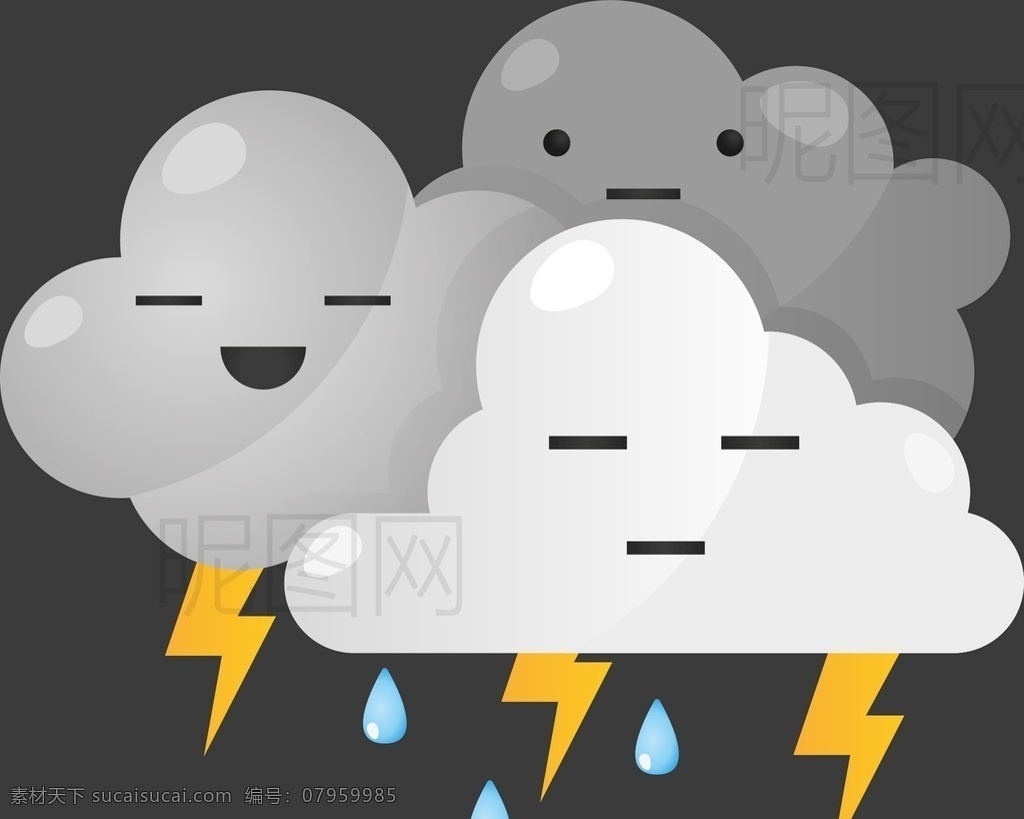 雷阵雨 ui 标识 标志 矢量 简笔画 简约 扁平 logo 太阳 下雨 雨 多云 晚间少云 晚晴 龙卷风 雪花 雪 雷雨 雷电 打雷 晴天有雨 云雨 雨云 旋风 彩虹 云朵 云 乌云 下雪 天气预报 天气 月亮 星星 晴转多云 多云转晴 卡通 可爱 标志图标 网页小图标