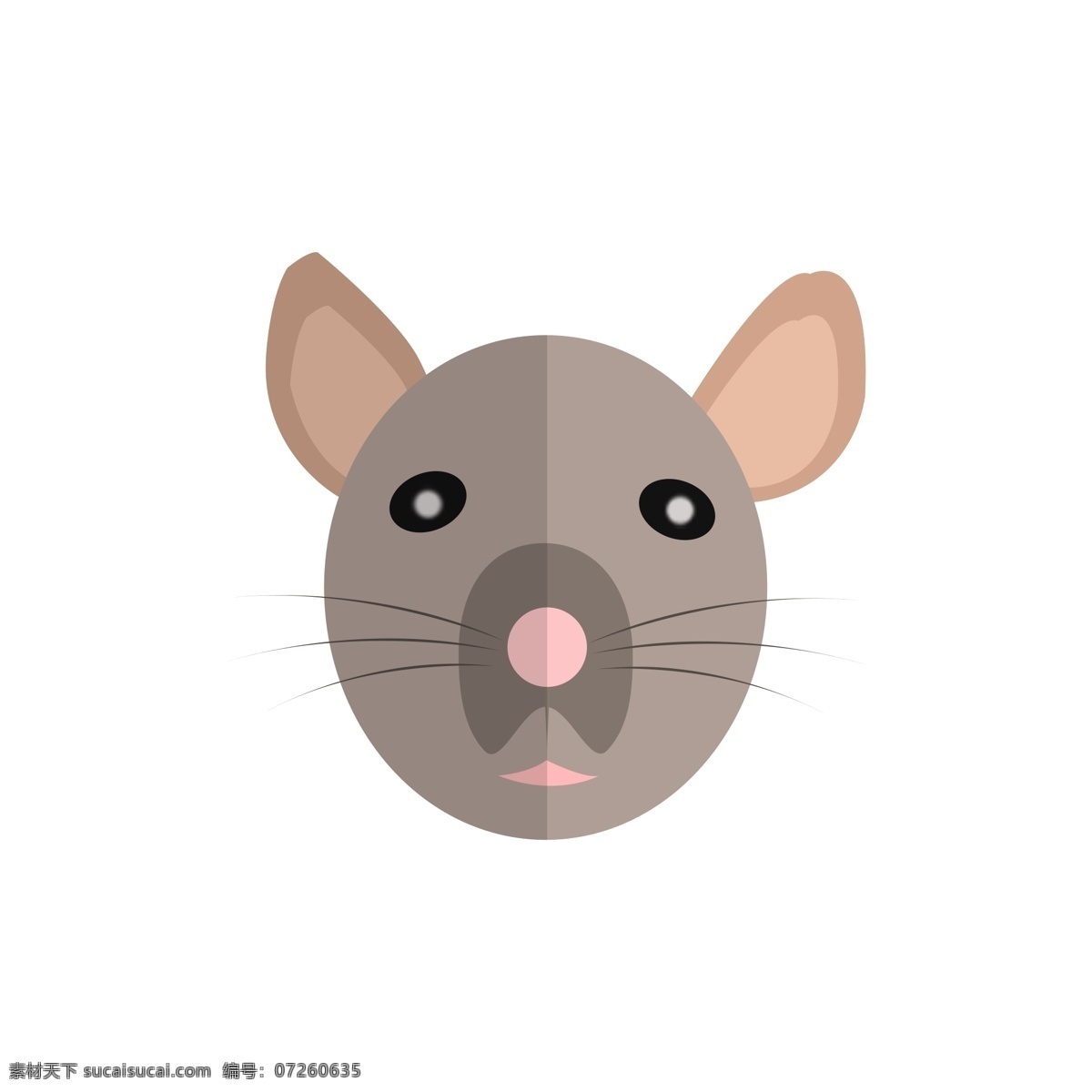 十二生肖 小 老鼠 卡通 可爱 头像 鼠 动物头像 卡通头像 可爱头像 老鼠头像 老鼠图标