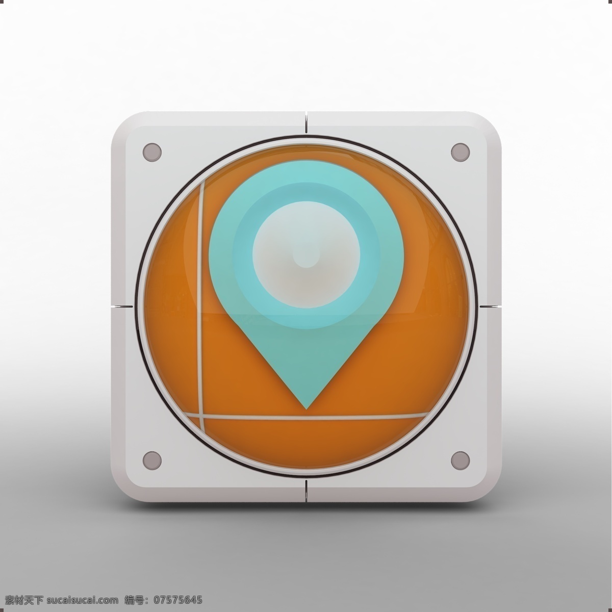 三維 立體 地圖 icon 導航 定位 位置 位置標記 導航app 按鈕 圖標 app 立體圖標 三維圖標 系列圖標 系統(tǒng)應用 應用圖標 app圖標