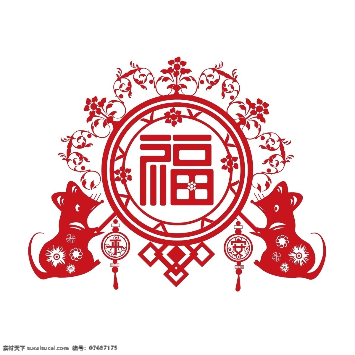 2020 鼠年 創(chuàng)意 窗花 剪紙 福字 2020鼠年 春節(jié)素材 春節(jié)藝術(shù)字 福 節(jié)日素材 傳統(tǒng) 紅色 喜慶 剪紙鼠 文化藝術(shù) 節(jié)日慶祝