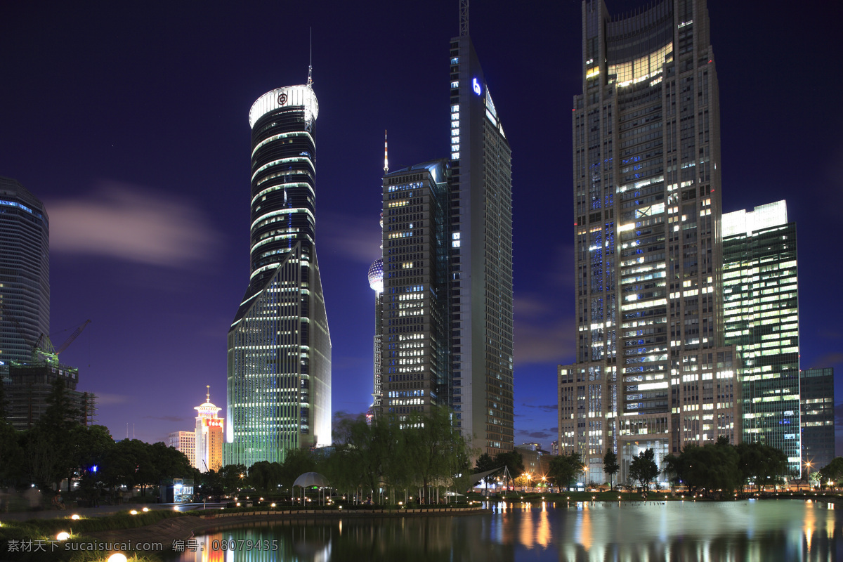 上海浦東新區(qū) 美麗 夜景 上海 浦東新區(qū) 東方明珠 建筑 建筑園林 建筑攝影