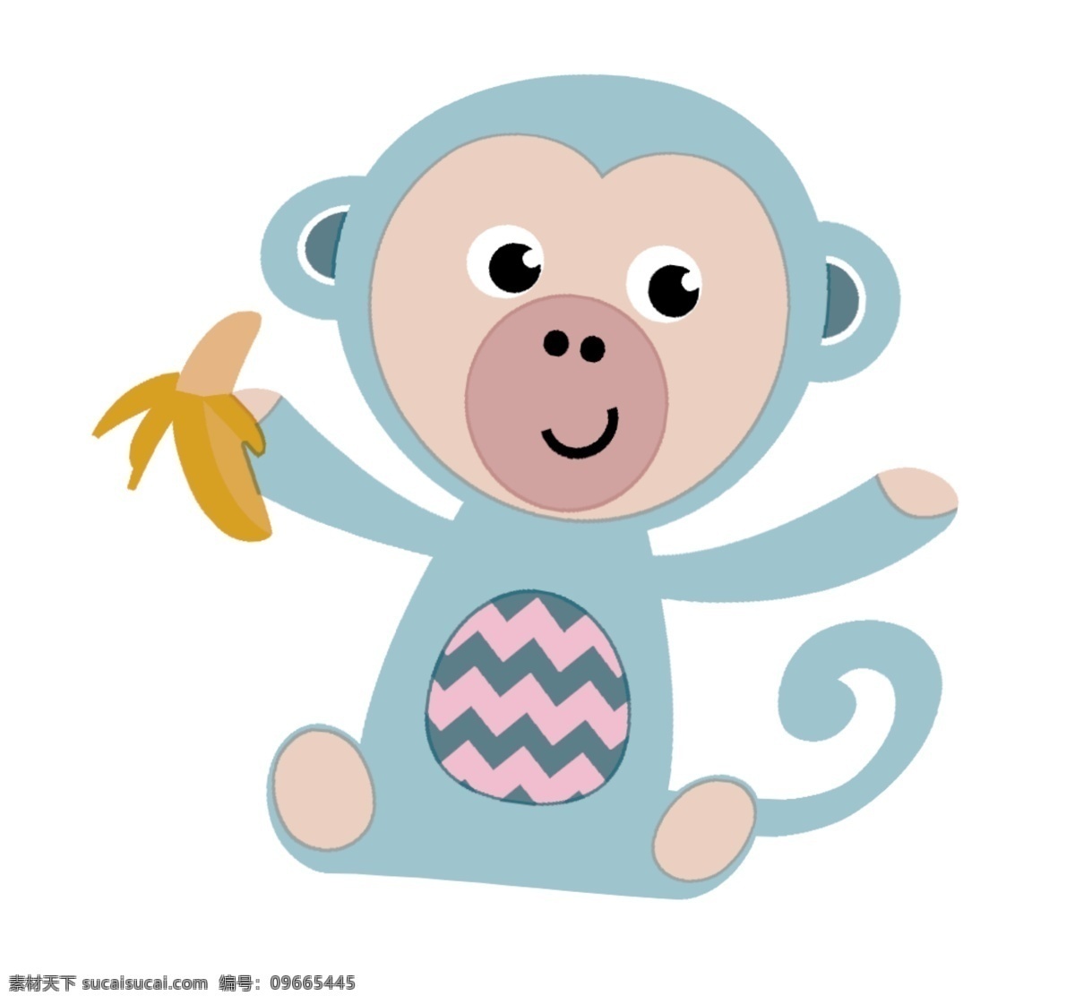 猴子图片 猴子 小动物 猴子香蕉图 小猴子 动物 花布桌布 底纹边框 背景底纹