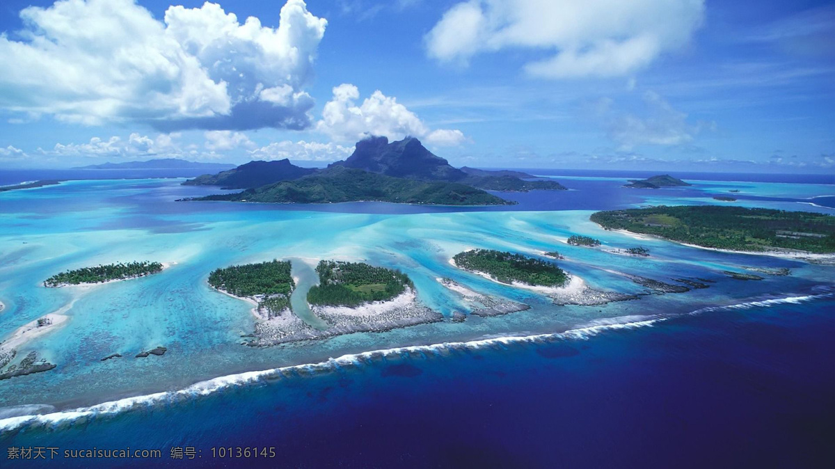 北美 里尼西亚 群岛 里尼西亚群岛 海洋 海岛 岛屿 自然景观 自然风景