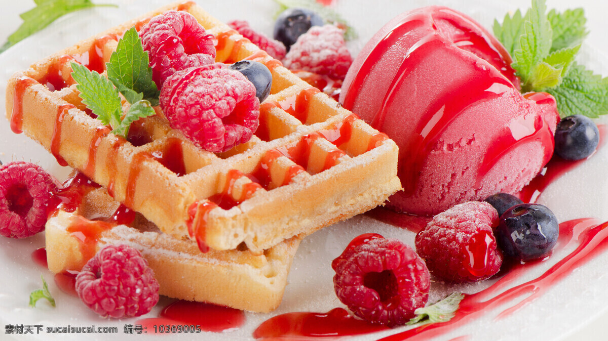 水果糕点 甜点 水果 蓝莓点心 糕点 草莓面包 点心 高清图片 餐饮美食