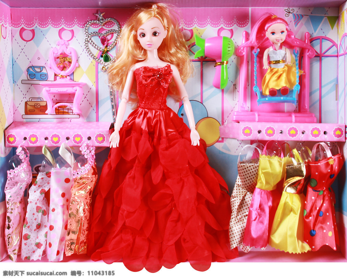 芭比娃娃 玩具 实物 网商 淘宝 电商 微商 娃娃玩具 摄影素材 ps素材 广告摄影 实物摄影