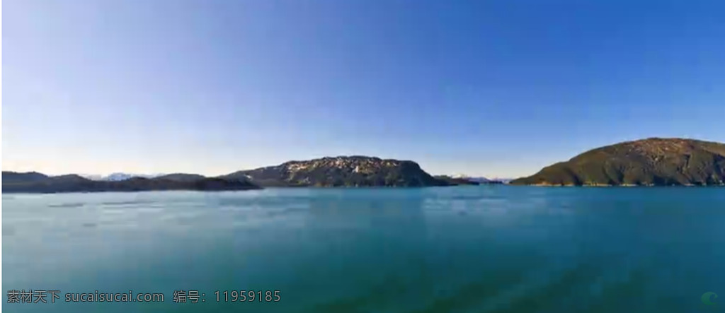 阿拉斯加 山脉 河流 自然风光 风景 4k 超 高清 实拍 视频