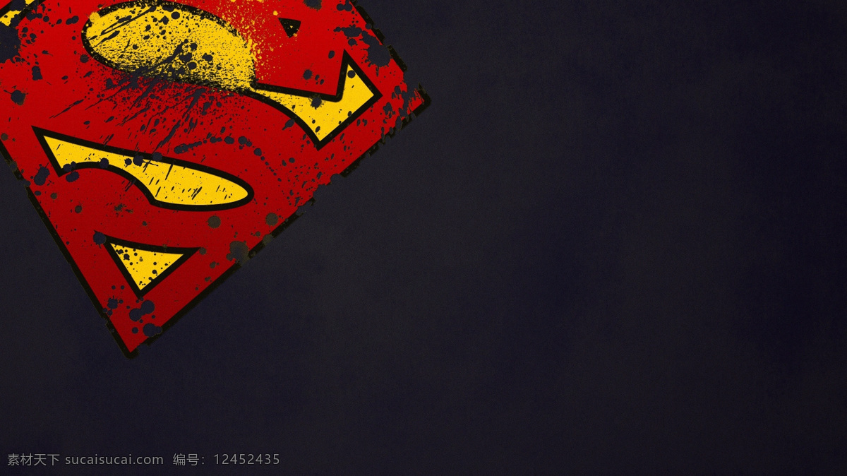 超人 标志 宽 屏 壁纸 高清壁纸 logo 电影 影视娱乐 文化艺术
