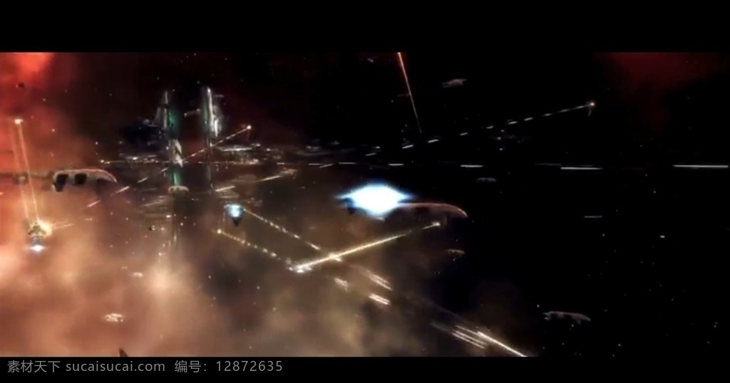 太空 飛船 戰(zhàn)爭 片頭 ae 模板 ae模板 多媒體 影視編輯 ae模板素材 mp4