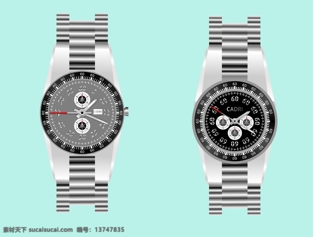 超 复杂 机械 原创 手表 机械手表 矢量 精美 时尚 高档 个性 现代科技 数码产品