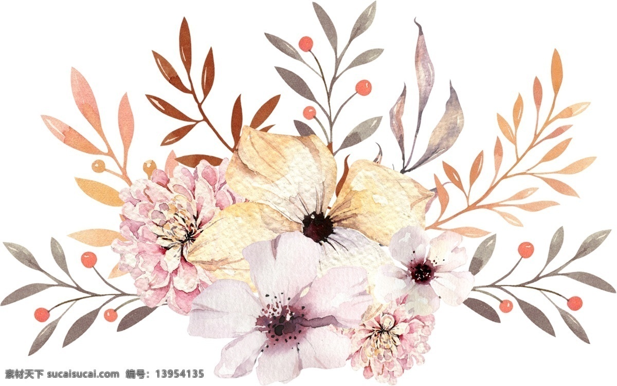 手繪 水彩 花草 裝飾 花草插畫(huà) 卡通 花朵 花卉 中國(guó)古風(fēng) 植物盆栽 彩色花朵 綠植 文藝 小清新 園藝 植物 風(fēng)景 插畫(huà) 手繪素材 玫瑰花 花環(huán) 分層 背景素材