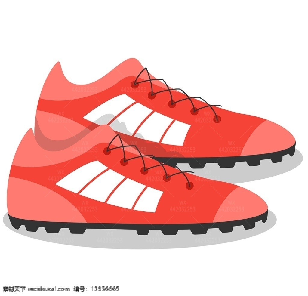 卡通 鞋子 球鞋 插画 卡通鞋子 球鞋图片 鞋类图片 鞋素材 钉子鞋