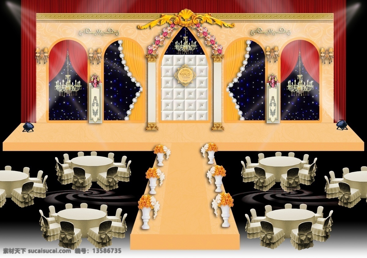 金色 婚禮 舞臺 效果圖 金色婚禮舞臺 金色素材 金色婚禮 金色舞臺 金色婚禮素材 舞臺素材 婚禮素材 分層
