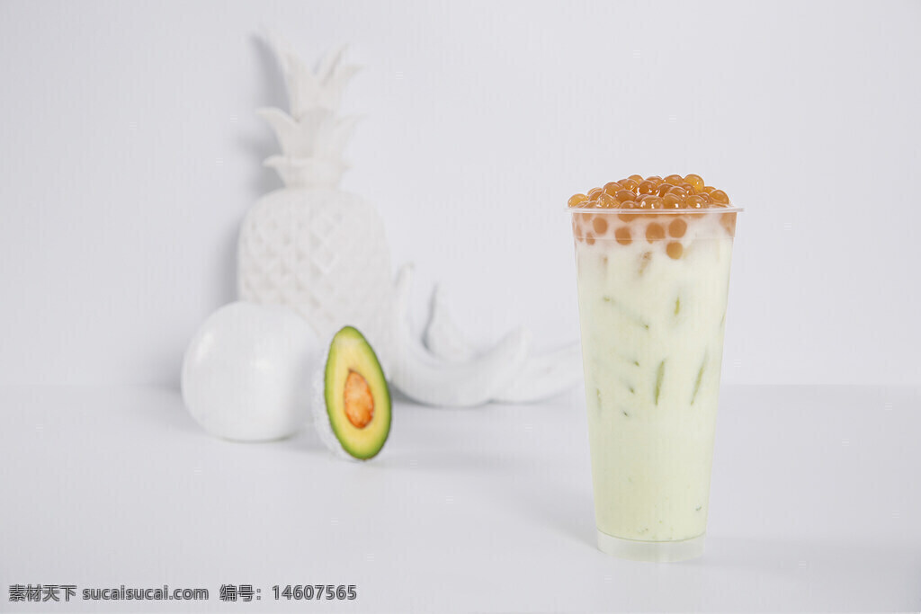 牛油果 珍珠奶茶 健康飲品 創(chuàng)意飲品 奶昔 果味飲料 冰飲 飲品攝影 甜品 奶茶杯 清新風(fēng)格 白色背景 奶茶珍珠 健康生活