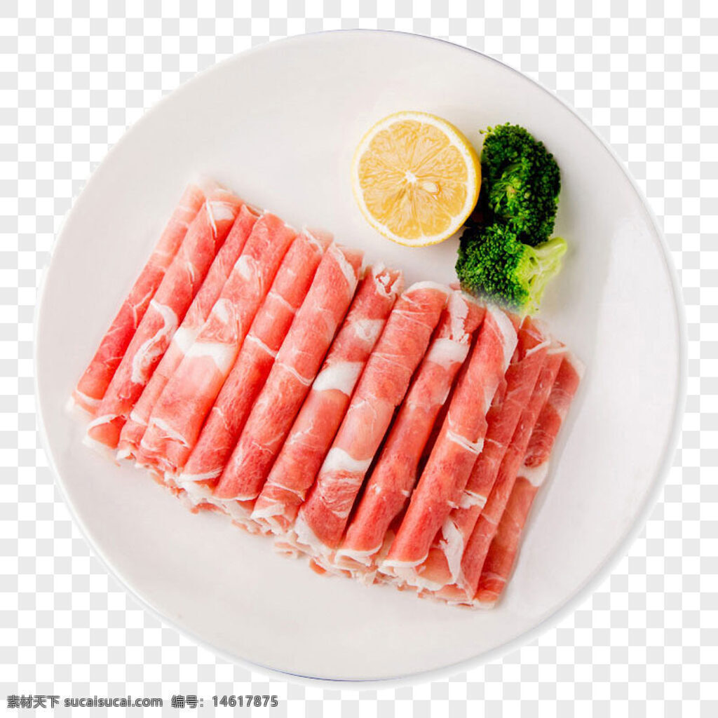 肥牛肉卷 高品質(zhì)食材 新鮮食材 肉類食材 牛肉片 火鍋食材 西藍(lán)花搭配 檸檬點(diǎn)綴 肉卷擺盤 家庭烹飪 食材原料