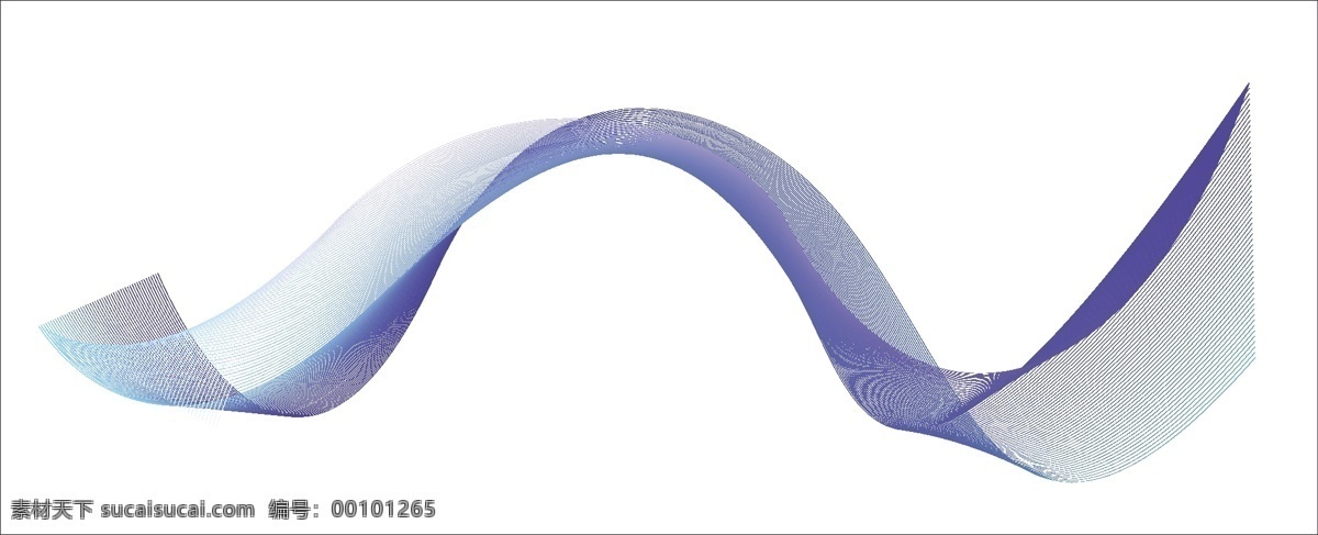 波浪 线 波浪线的设计 矢量图 其他矢量图