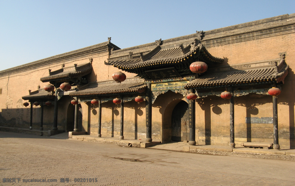 三多 堂 灯笼 风景名胜 过年 建筑 旅游 人文景观 山西 三多堂 榆次老城 晋中 自然景观 节日素材 2015 新年 元旦 春节 元宵