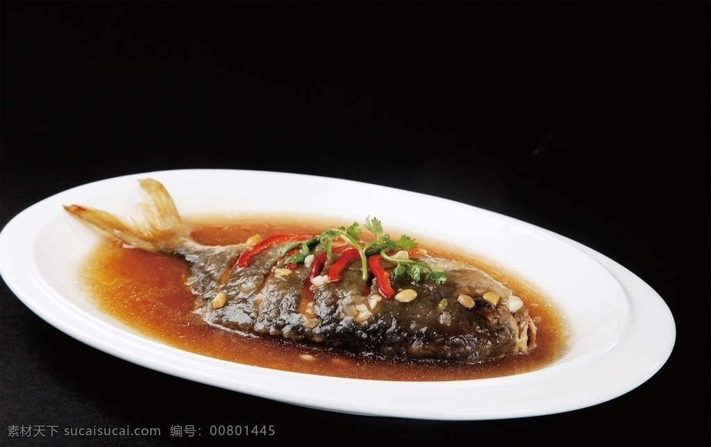 州 豆酱 煮 鲳鱼 州豆酱煮鲳鱼 美食 传统美食 餐饮美食 高清菜谱用图