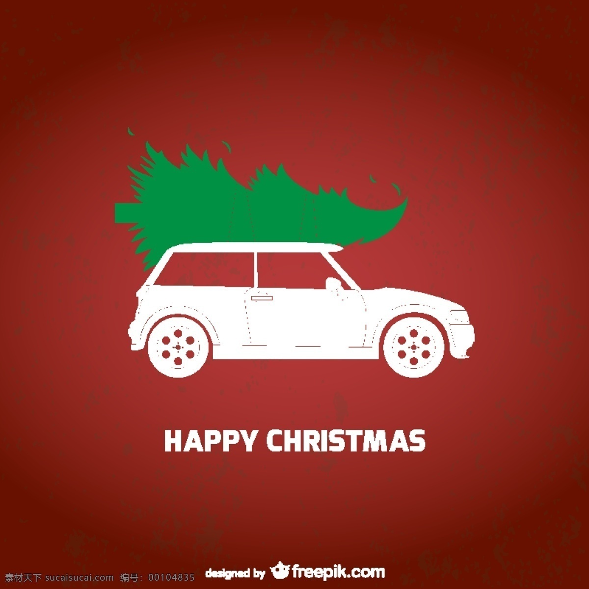 圣诞节 车卡 圣诞快乐 圣诞卡 圣诞的祝福 问候 红色
