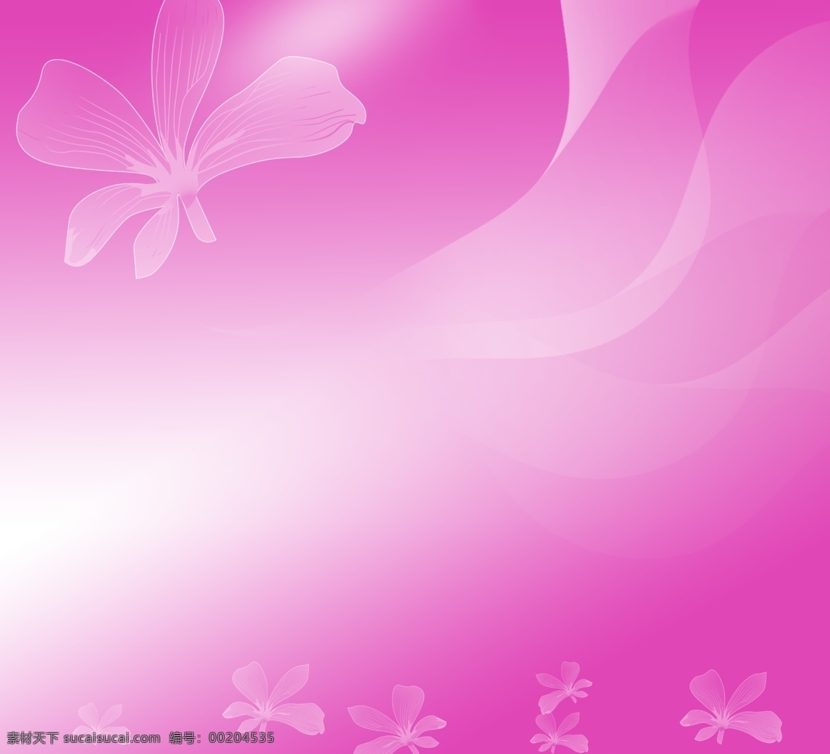 紫色 梦幻 照片 模版 粉色渐变背景 梦幻白色花朵 曲线 元素组合 背景素材 分层 源文件