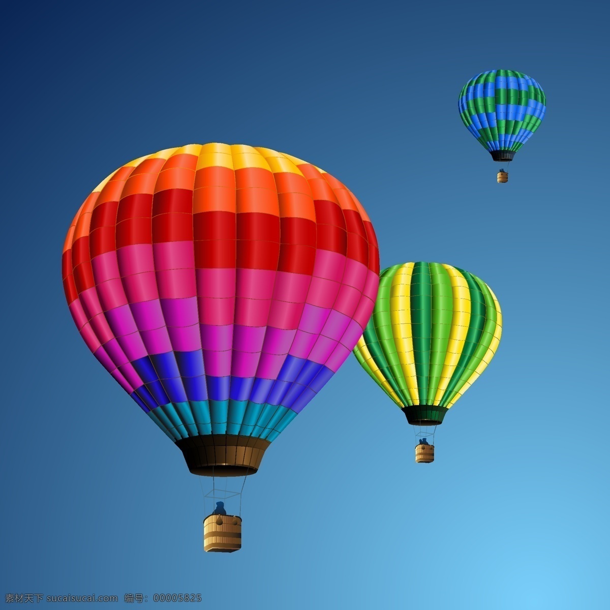 充满 活力 热气球 矢量 图形 web 背景 插画 创意 免费 质量 病 媒 生物 时尚 独特的 原始的 高质量 新鲜的 设计气球 丰富多彩的 载体 矢量图