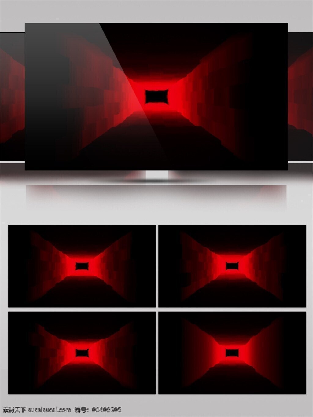红色 方形 扩散 高 情 视频 喜庆红色 正方形扩散 光雾效果 视频素材 动态视频素材