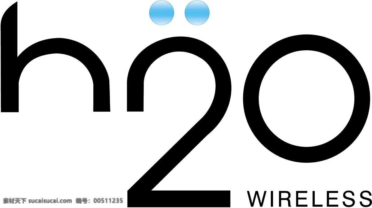h2o 无线 标识 公司 免费 品牌 品牌标识 商标 矢量标志下载 免费矢量标识 矢量 psd源文件 logo设计
